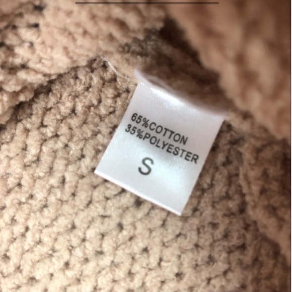 Tan Distressed Heart Sweater - Picture 5 of 6